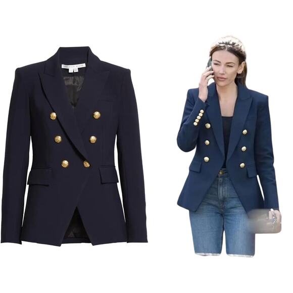 Veronica Beard Jackets & Blazers - VERONICA BEARD Miller Dickey Jacket Navy Blue Sz 12 NWT